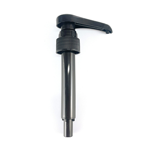 Bomba de jarabe de café con tapón de rosca de plástico dorado para botellas de 750mL y 1 litro (Upouria Torani <span class=keywords><strong>DaVinci</strong></span> Jordans Monin) antiderrames - Product Image 1