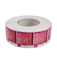 Étiquettes personnalisées en rouleau pour emballages de cosmétiques, bouteilles, bougies et faux cils, en PVC imperméable avec logo de luxe doré à chaud