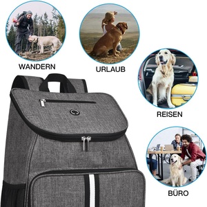 Dog Travel Bag <b>Backpack</b>, Airline Approved <b>Pet</b> Supplies <b>Backpack</b> - Product Image 5