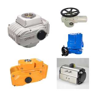 Actionneur électrique COVNA 12V 24V CC de type marche/arrêt, à manivelle, quart de tour, rotatif, en acier inoxydable - Product Image 1