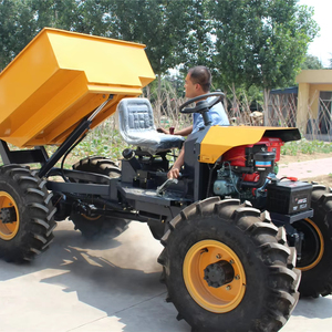 Tracteur agricole 4x4 avec boîte de vitesses et pompe, mini-dumper à huile de palme Zy100 1.0T, faible coût d'entretien - Product Image 2