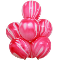 12 pouces 2.8g Agate Latex boule épaissie coloré nuage ballon noël mariage et fête d'anniversaire Festival décoration