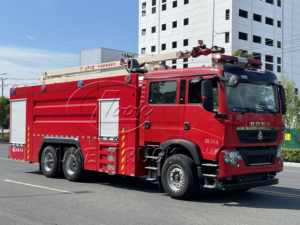 Promotion : Camion Pompier SINOTRUK HOWO avec Tour d'Incendie Aérienne de 18M – Véhicule de Lutte Contre l'Incendie à Grande Portée à Vendre - Product Image 5