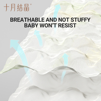 TEN-MJOURNEY Bavoirs pour bébés 100% coton, fermeture à boutons, respirants, chauds, protège-le ventre, écologiques, antibactériens