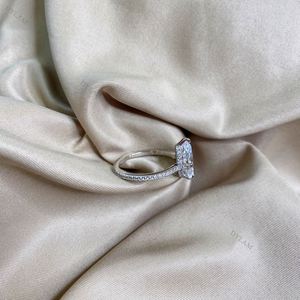 Dylam Wedding <b>Rings</b> <b>Couple</b> <b>Ring</b> Engagement for Women Finger Sterling Silver Engagement - Product Image 2