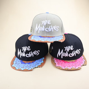 Gorras Snapback de Estilo Urbano, Gorra de Béisbol con Bordado de <span class=keywords><strong>Pizza</strong></span>, Gorra de Skateboard para Adolescentes - Product Image 6