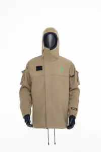 GGM-02 CBRN חליפת מגן נגד טרור חירום כדורית פחם פעיל בגדי בטיחות טכניים
