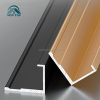 Profilé en aluminium de qualité supérieure pour panneau, garniture en alliage d'aluminium, protection d'angle, embout décoratif, bande de protection pour panneau mural
