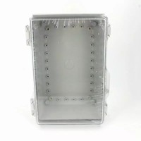 Boîtier étanche IP67 boîtier électronique couvercle transparent couvercle articulé boîte de jonction ABS boîtier étanche en plastique scellé électrique