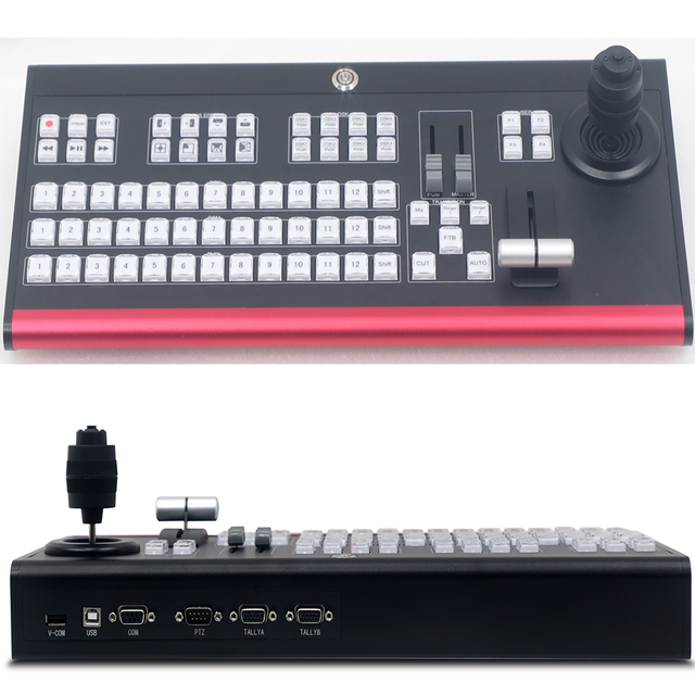 TYST Portable Broadcast Live Streaming Video Vmix Switcher Panel for Virtual Studio