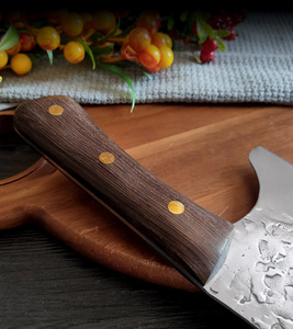 <span class=keywords><strong>Cuchillo</strong></span> de Carnicero de 8 Pulgadas, <span class=keywords><strong>Cuchillo</strong></span> de Cocina Chino Tradicional Hecho a Mano, Forjado en Acero Inoxidable, Cortador de Verduras, Herramienta de Cocina para Acampar - Product Image 5