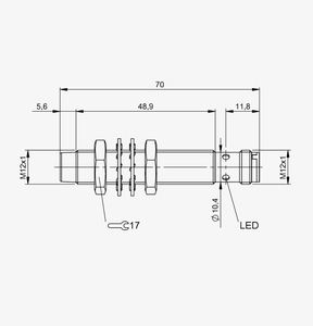 Sensor de Proximidad Inductivo B-ALLUFF BES 516-131-S4-C (BES0178) Nuevo y Original en Stock - Product Image 4