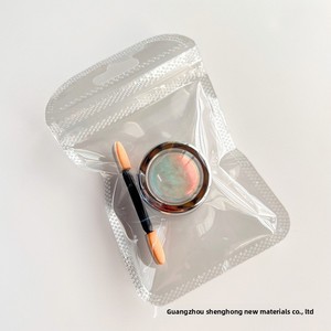 Shenghong 3D นีออนแสง<span class=keywords><strong>จันทร์</strong></span>แวววาวสูงใหม่ล่าสุดหรูหราเล็บฝรั่งเศสเล็บผงวิเศษแวววาวพิเศษโพลาไรซ์ละเอียดอ่อนออโรร่า HT-S - Product Image 2