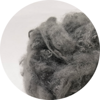 Fibre de polyester 100% PSF gris 1.5D 38MM bon marché pour le filage