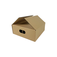 Boîte en carton directe d'usine Récipient d'expédition en carton ondulé Éponge Stratification mate emballée à plat disponible Grandes petites tailles