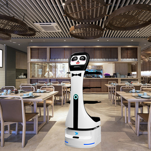 レストランのための未来のレストラン技術ロボットウェイター配達ロボット - Product Image 4