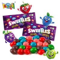 Originele Chewy Candy OEM Fabriek Directe Leverancier Bessen Fruitmix Vegan 30g Sachet 10 Stuks Deelzak 24 Zakjes Groothandel