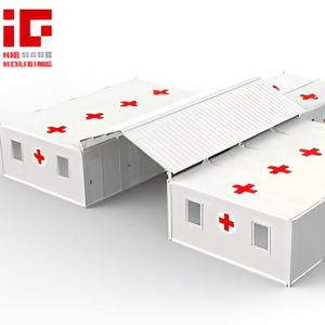Fabricants sur mesure de hôpitaux modulaires préfabriqués en conteneurs démontables et en kit à deux étages, maisons temporaires préfabriquées - Product Image 1