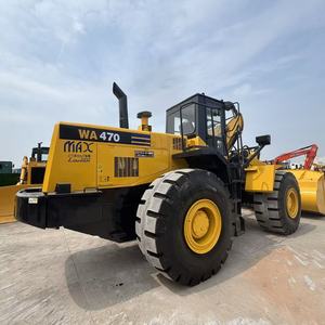Cargadora de Ruedas KOMATSU WA470 Modelo 2020, Carga Nominal de 9 Toneladas, Motor TCM Diésel, Equipo de Construcción para Granjas - Product Image 6