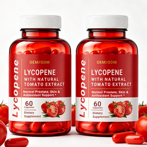 Licopeno OEM para Hombres - Extracto de Tomate de 60 mg, Fórmula de Etiqueta Limpia sin Aditivos, Fabricación sin <span class=keywords><strong>Gluten</strong></span>/Alergenos - Product Image 4