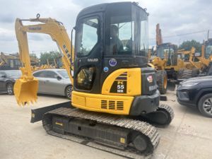 गर्म बिक्री का उपयोग किया कोमात्सु pc55 मिनी डाइगर खुदाई मॉडल pc55mr कम घंटे komats55 मिनी खुदाई - Product Image 4