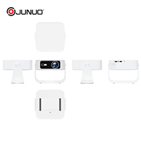 Proyector Inteligente Portátil JUNUO Q1 LED 1080P 300 Lúmenes con Altavoces Integrados, Entrada Automática de Pantalla, WiFi6 de Doble Banda, Android 9, 4K