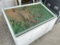 Modelos de Terreno y Formas de Relieve Realistas en 3D Personalizados, Modelos de Mapas por Satélite para Uso en Apartamentos, Creación Directa de Maquetas Arquitectónicas