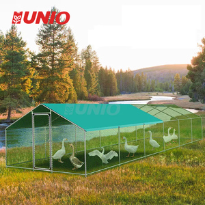 Walk in Chicken Run Gran jaula de pollo al aire libre Coop Cover en descuento - Product Image 1