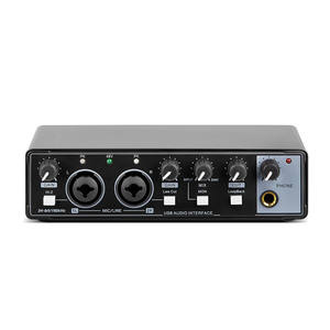 Kit Podcast Professionale Più Venduto Attrezzatura da <span class=keywords><strong>Studio</strong></span> di Registrazione Audio Scheda Audio Interfaccia Audio Rosso <span class=keywords><strong>e</strong></span> Nero - Product Image 1