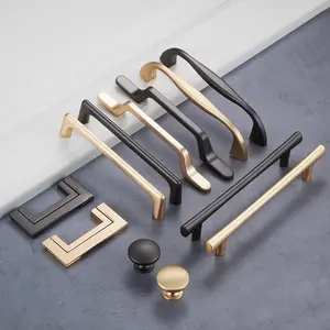 Manufacture China New Furniture Hardware Wholesale Kitchen Cabinet Cupboard Handles Pulls