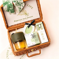 Coffret cadeau beauté LANJO Premium, salon de beauté, cadeaux personnalisés pour clients, boîte en papier recyclé faite à la main, logo personnalisé, sérigraphie