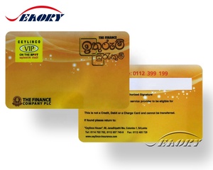 Carte PVC d'adhésion professionnelle imprimable HF RFID 0,76 mm avec sérigraphie - Product Image 2