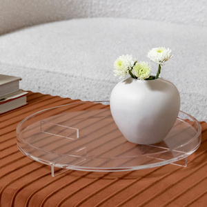 ชุดถาดพลาสติกอะคริลิคเปิดประทุนแบบทันสมัยปรับแต่งได้สำหรับห้องนั่งเล่นบ้านเฟอร์นิเจอร์รับประทานอาหารสำหรับโต๊ะกาแฟ - Product Image 6