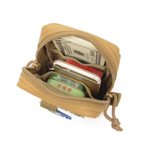 Pochette tactique Molle imperméable, sac banane utilitaire, sacoche de randonnée et camping, étui tactique pour téléphone, sac banane - Product Image 6