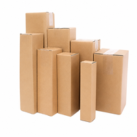 Boîtes pliables en carton ondulé kraft recyclables et écologiques personnalisées avec fermeture de sécurité – Vente en gros pour l'e-commerce et la promotion en usine