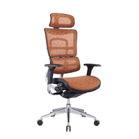 Chaise de direction de gestionnaire de maille à dossier haut conférence chaise de bureau ergonomique commerciale chaise de jeu réglable en hauteur pivotante