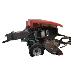 Factory supply tractor PTO driven mini round baler with 80cm pick up width