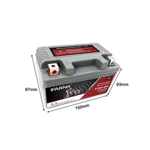 Nouvelle tendance briquet cycle de vie plus long 12v 5AH <span class=keywords><strong>YTX7</strong></span> batterie d'ion de sodium 60wh pour batterie de moteur de moto et de sous-marins - Product Image 1