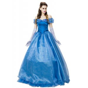 Abito <span class=keywords><strong>da</strong></span> <span class=keywords><strong>Principessa</strong></span> per <span class=keywords><strong>Donna</strong></span> Adulta, <span class=keywords><strong>Costume</strong></span> per Cosplay, Vestito Elegante - Product Image 1