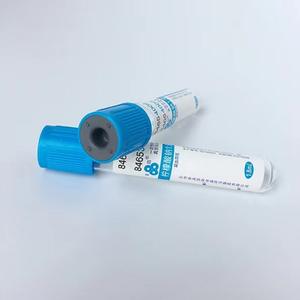 Tubo Descartável para Hemaglutinação <span class=keywords><strong>1</strong></span>:<span class=keywords><strong>9</strong></span> Citrato de Sódio, Ensaio, 2ml, Tampa Azul, Vacutainer de Pressão Negativa - Product Image 2