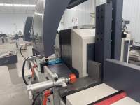 Sierra de Corte CNC de Doble Cabezal para Computadora Industrial, para Fabricación de Ventanas y Puertas de Aluminio