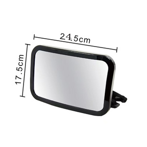 JXBSD – rétroviseur de voiture pour bébé, en plastique ABS noir, pour l'observation du siège d'enfant dans l'intérieur du véhicule - Product Image 4