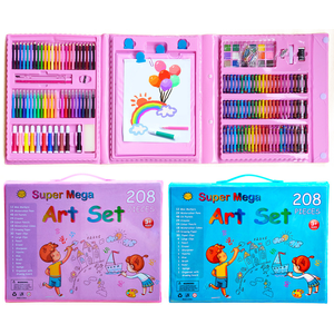 Set Artistico per Bambini 208 Pezzi, Kit di Alta Qualità per Scuola, Forniture per Pittura, Set di Matite Colorate - Product Image 5