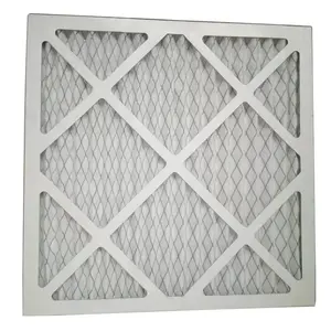 High Quality Custom Pleated AC air filter With Cardboard Frame filter element