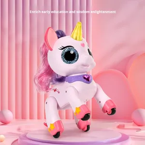 Unicornio de Juguete con Control Remoto, Control <span class=keywords><strong>por</strong></span> Gestos, Sensor de Gravedad, Control <span class=keywords><strong>por</strong></span> Aplicación, para Interiores y Exteriores, Compañero para Niños - Product Image 5