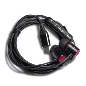 Écouteurs intra-auriculaires filaires Type-C Dairle à <span class=keywords><strong>prix</strong></span> d'usine, contrôle du volume des appels, micro intégré, casque métallique brillant, cordon de 1,2 m, dynamique - Product Image 4