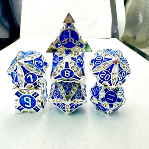 Custom Dnd <b>Dice</b> <b>Set</b> Hollow Dragon Eye D20 D10 D100 Edge Handmade Metal <b>Dice</b> Skulls Bulk Dungeons and Dragons Rpg <b>Dice</b> - Product Image 6