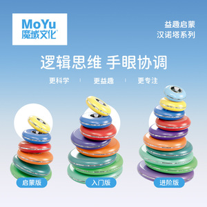 MoYu Hanoi Tower, juguete de rompecabezas de 6 capas para estimular el cerebro, para niños mayores de 6 años - Product Image 4