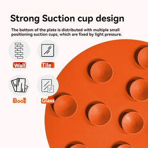 แผ่นซิลิโคนเลียรูป<span class=keywords><strong>ปลาโลมา</strong></span>แผ่นรองให้อาหารเพื่อบรรเทาความวิตกกังวลสำหรับสัตว์เลี้ยงแผ่นรองเลียแบบไม่ลื่นออกแบบได้ตามต้องการ - Product Image 3