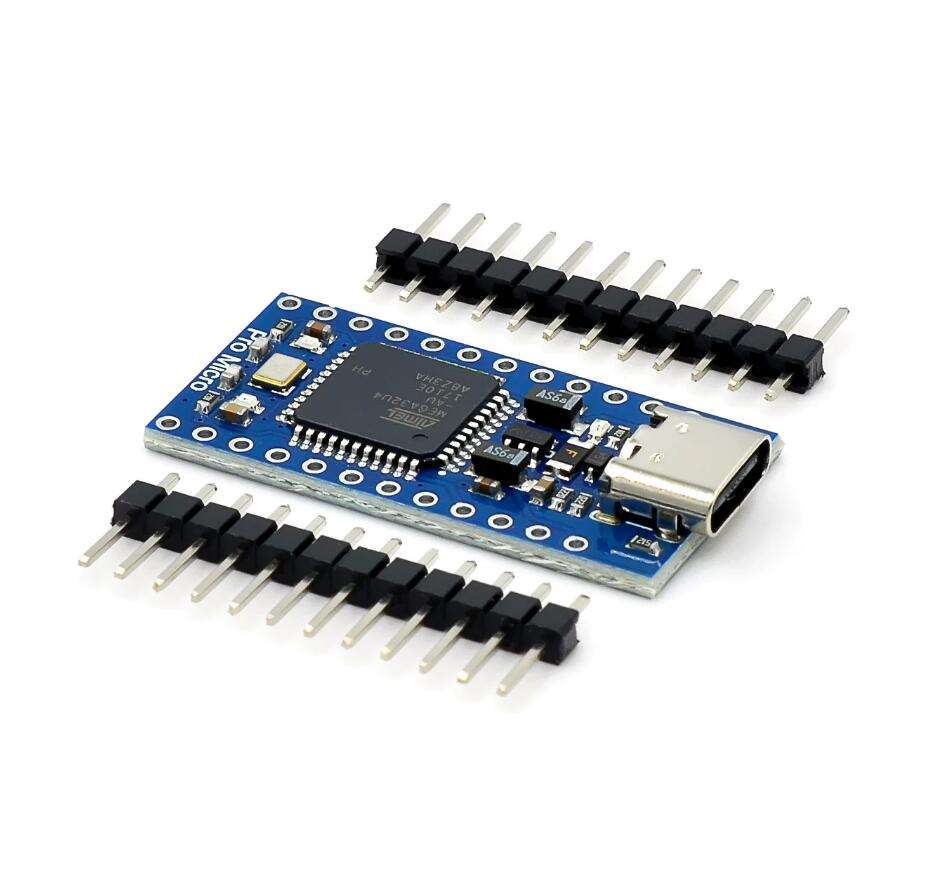 Scheda Pro Micro Tipo C Con ATmega32U4 - 5V, 16MHz, Compatibile Con Arduino, Sostituisce ATmega328 Scheda 5V 16MHz - Foto 6